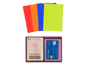 Porta cards e carta d'identità antitruffa
