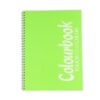 Quaderno-Midi-spiralato-con-copertina-cartonata-verde-fluo