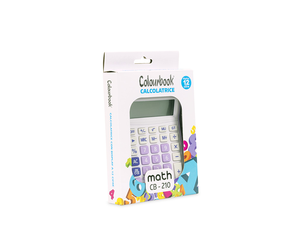 Calcolatrice da tavolo 12 cifre MATH CB-210 Packaging