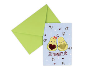 Biglietto augurale Pop - You complete me