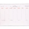 interno planner settimanale Pastel 34x24cm