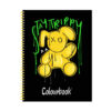Quaderno a spirale AciDaisy Stay Trippy Giallo