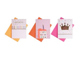 Biglietti auguri di compleanno - Fluo