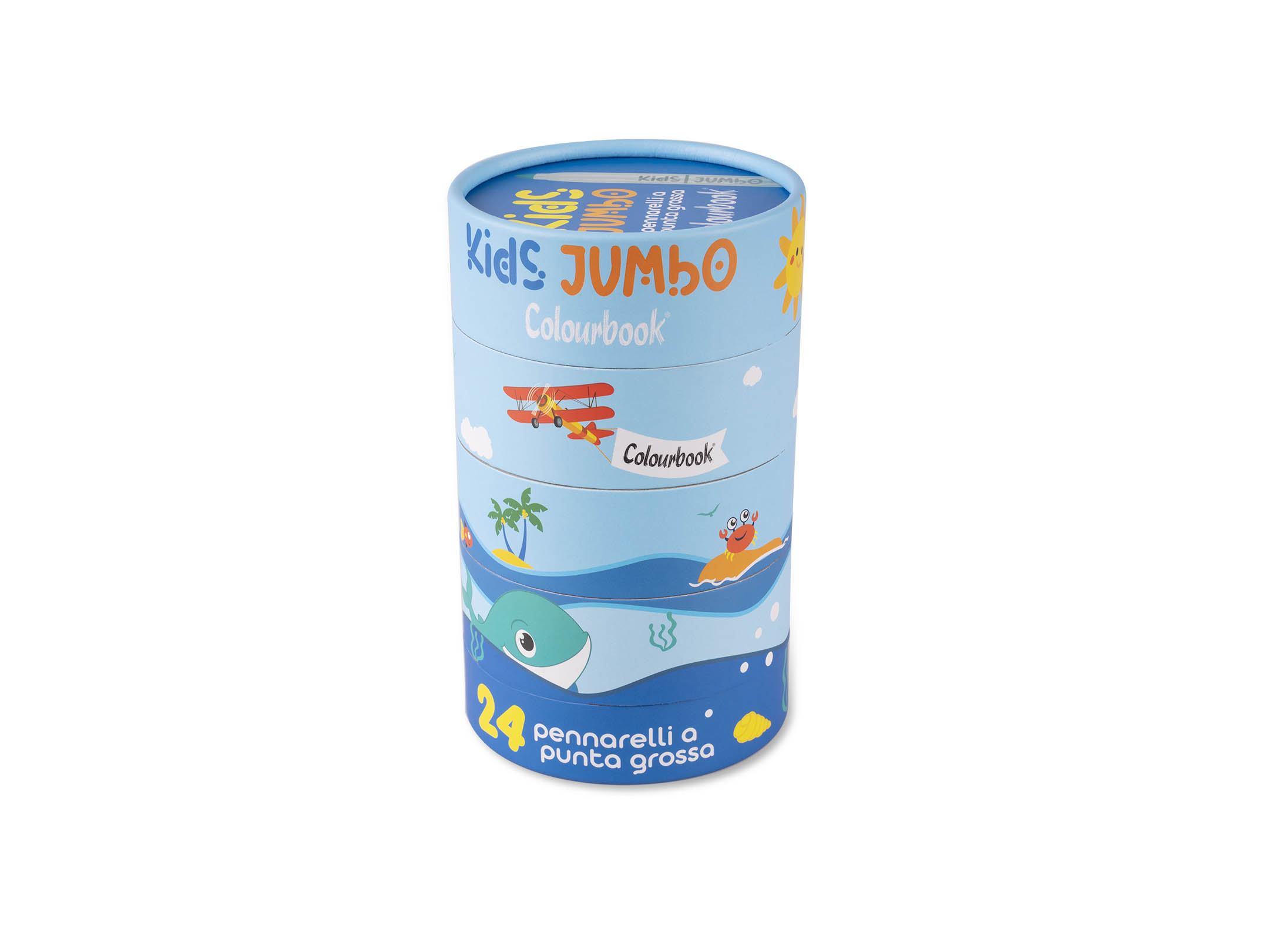 24 pennarelli punta grossa Kids Jumbo