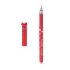 Dettaglio penna gel cancellabile Cancellotta Glam inchiostro rosso red glam