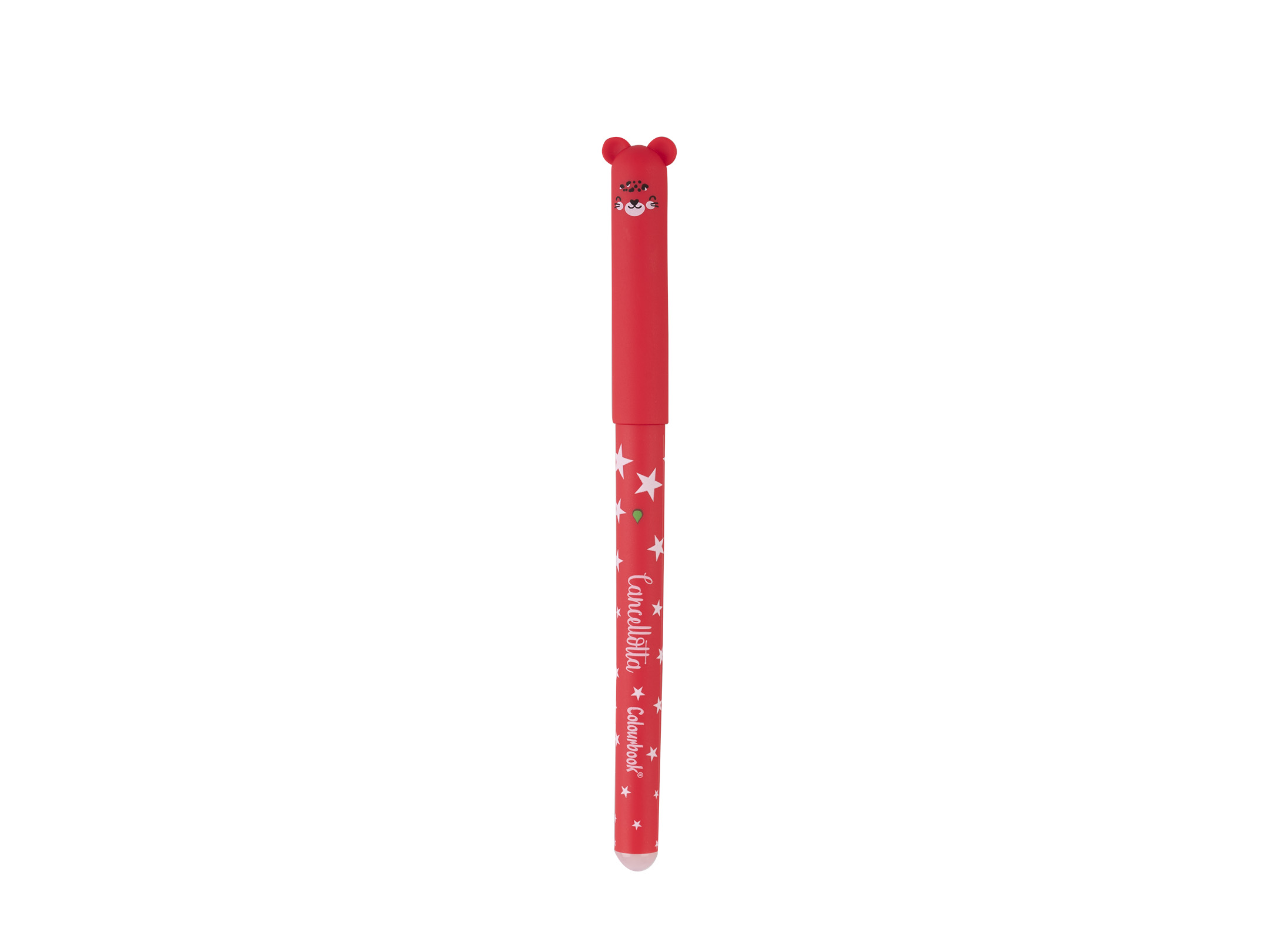 Penna gel cancellabile Cancellotta Glam inchiostro verde red glam