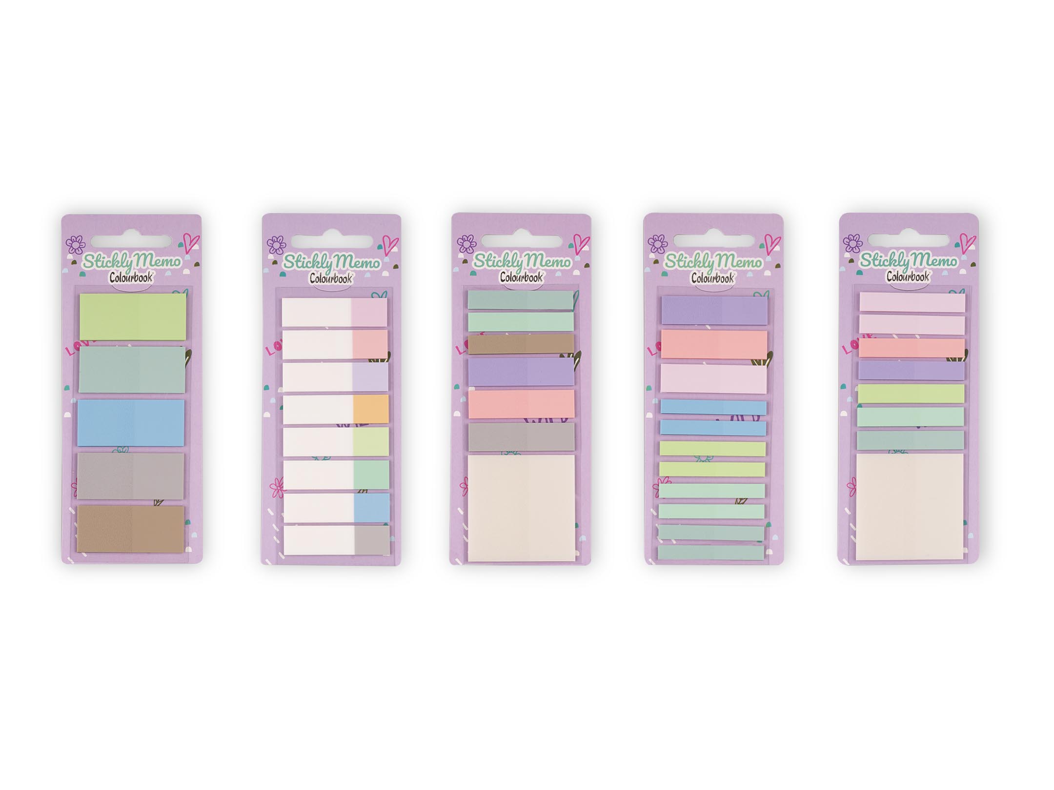 Stickly Memo Colourbook