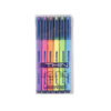 Taschetta 6 evidenziatori fluo Thin Light
