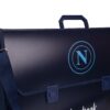 Dettaglio logo valigetta SSC Napoli 35x50cm