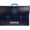 Fronte valigetta con tracolla SSC Napoli 35x50cm