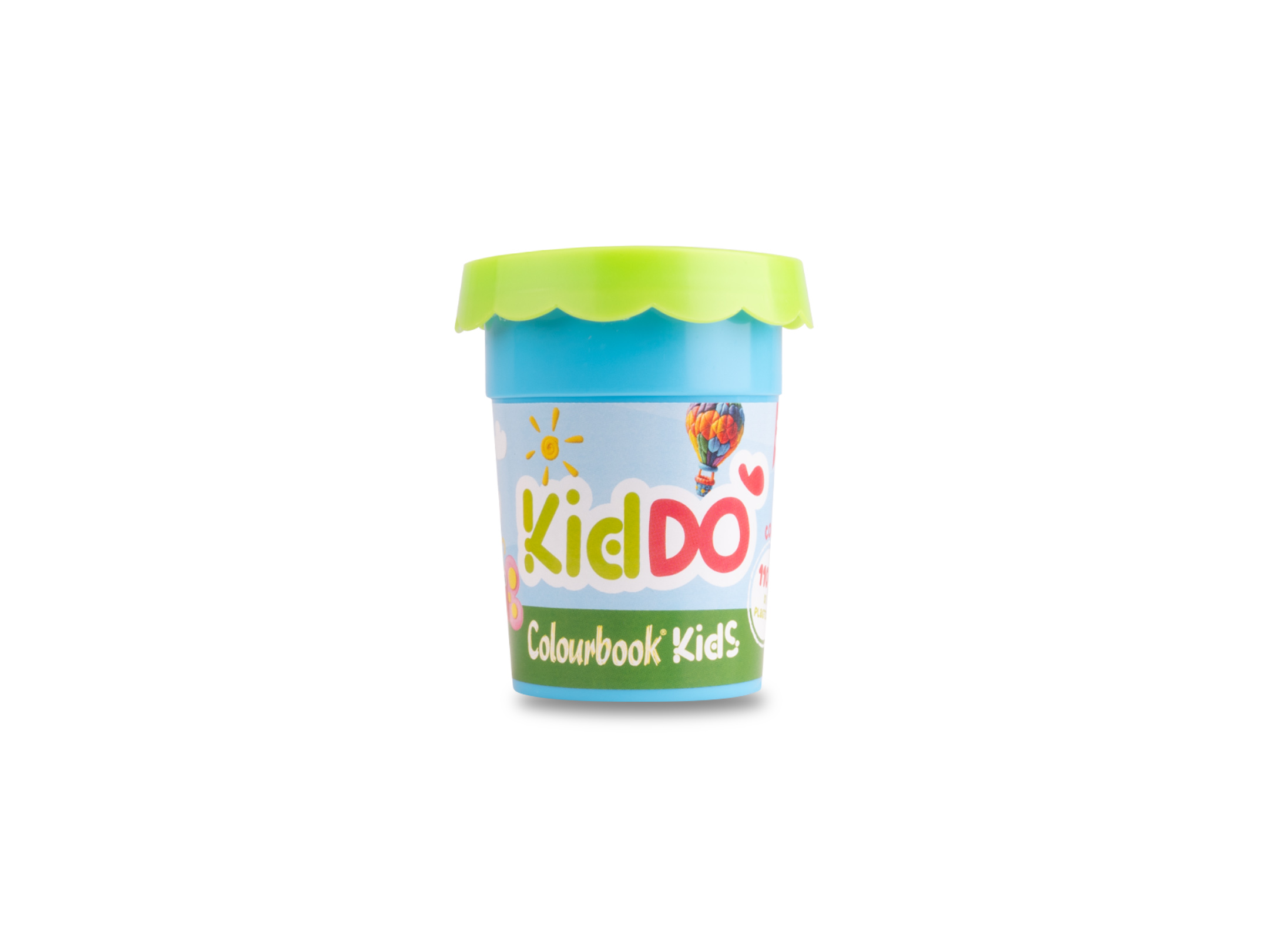 Vasetti plastilina Kiddò 110g verde chiaro