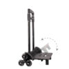 Apertura trolley porta zaino nero