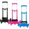 carrello porta zaino Colourbook. 3 varianti di colore.