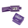 Apertura temperamatite 2 fori viola Geolier