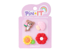 Pin It - Flowers & Bears