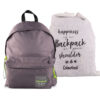 Satin Grey con sacca