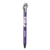 Penna a sfera Geolier con topper viola