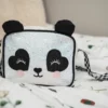 ambientata borsetta con tracolla Shiny Bags panda