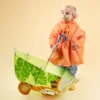 ambientata ombrello animato giungla