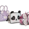 mini zaini shiny bags