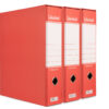 Set 3 registratori con custodia Colour rosso Dorso 8cm Set 3 registratori con custodia Colour rosso Dorso 8cm
