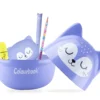 Set regalo scuola Cancellotte Sissy: scatola in plastica riutilizzabile con sorprese di cartoleria