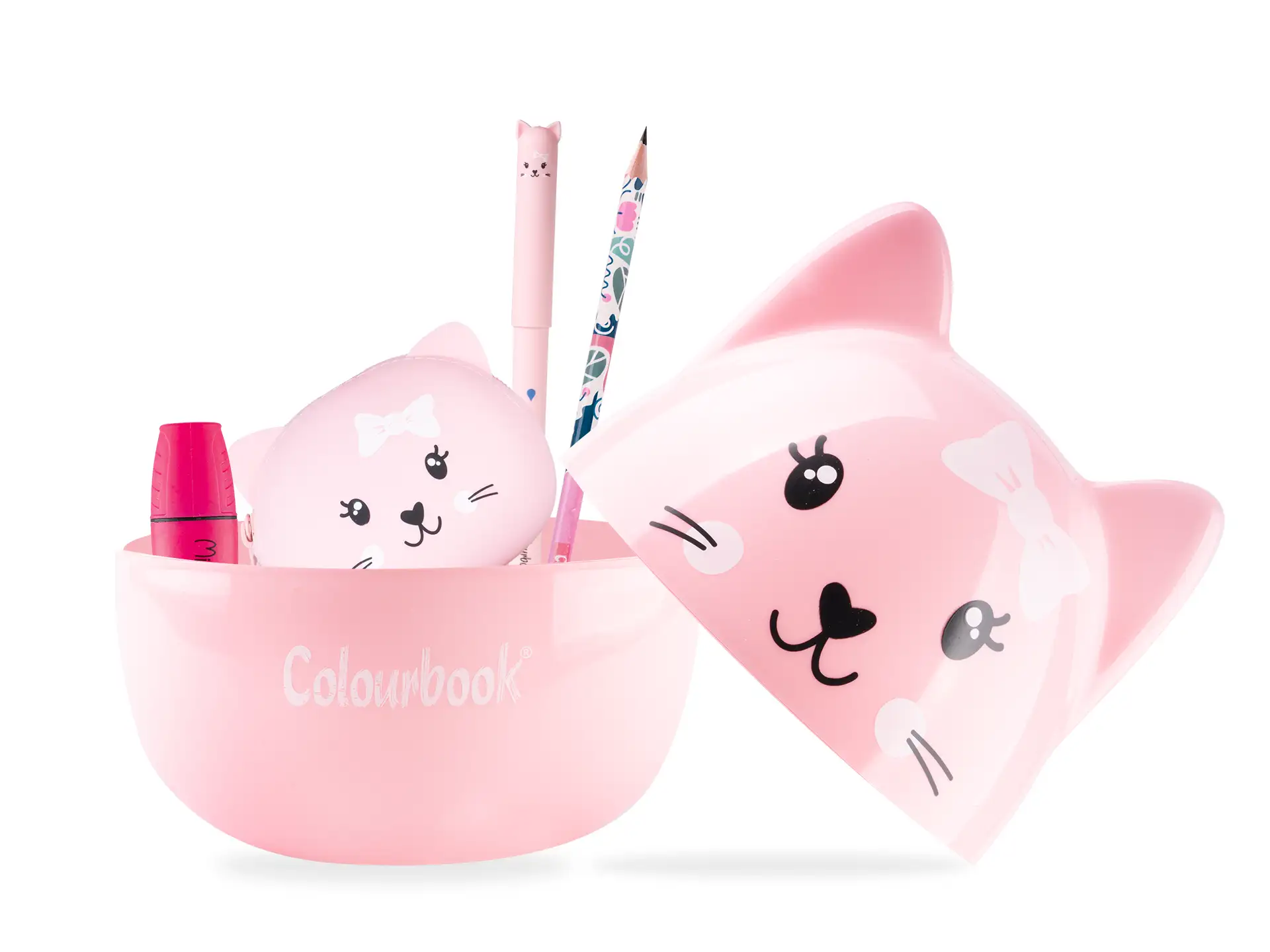 Gift box Colourbook Cancellotte Lucy con set scrittura e accessori scrivania coordinati