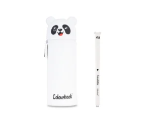 Astuccio Goommy Pets Panda + Penna Cancellotta Nera