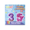 fronte set plastilina per bambini kiddo conta e modella
