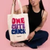 ambientata tote bag in cotone chick