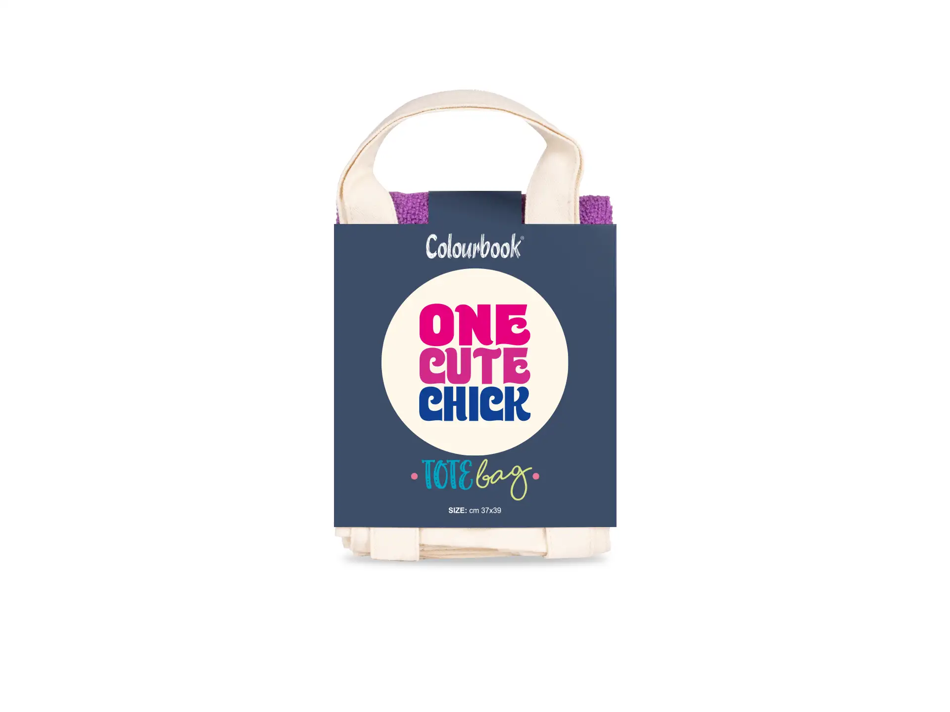 pack tote bag in cotone chick