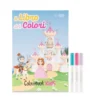libro-da-colorare-castello-con-pennarelli
