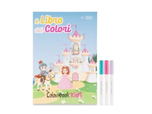 Libro da colorare per bambini Castello