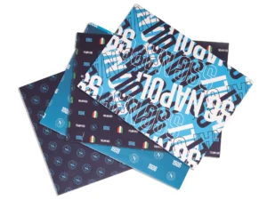 Set 4 fogli carta regalo SSC Napoli