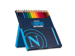 Confezione 18 matite colorate SSC Napoli