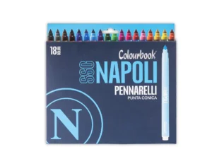 Confezione 18 pennarelli SSC Napoli