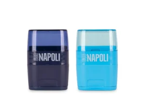 Temperamatite 2 fori con gomma e serbatoio SSC Napoli