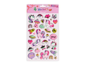 Set 34 Stickers Unicorni