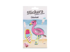 Stickers 3D Flamingo Ice Cream