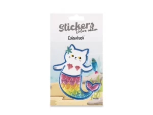 Stickers 3D Gatto Sirena