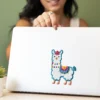 stickers-3d-lama-ambientata