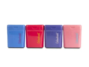 temperamatite con serbatoio 2 fori 4 colori