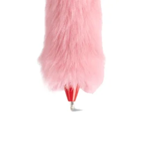 penna-sfera-peluche-rosa-dettaglio-punta