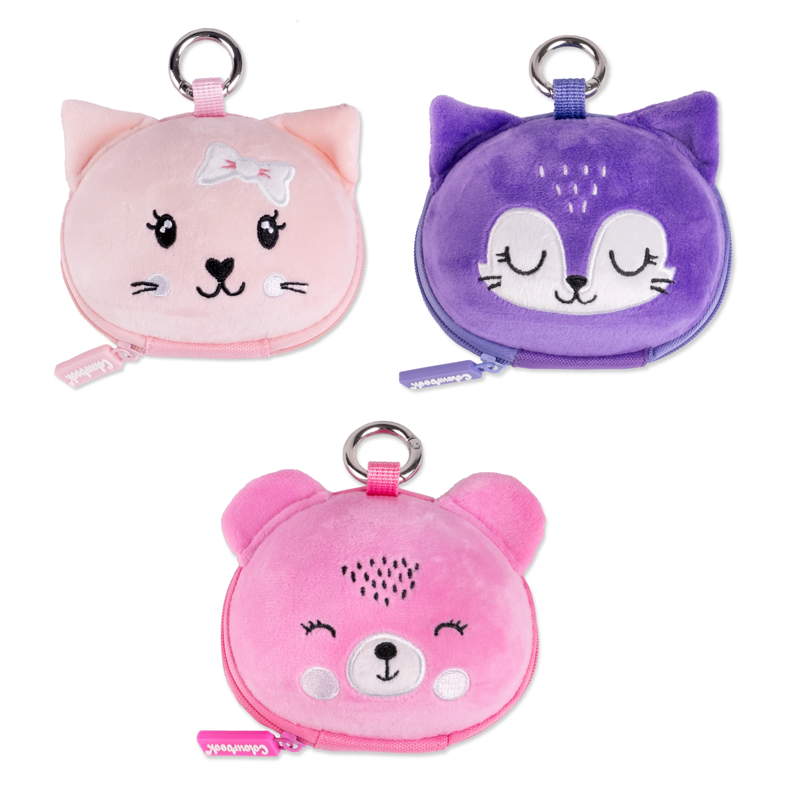 3 portapenne peluche per bambini pocket pets