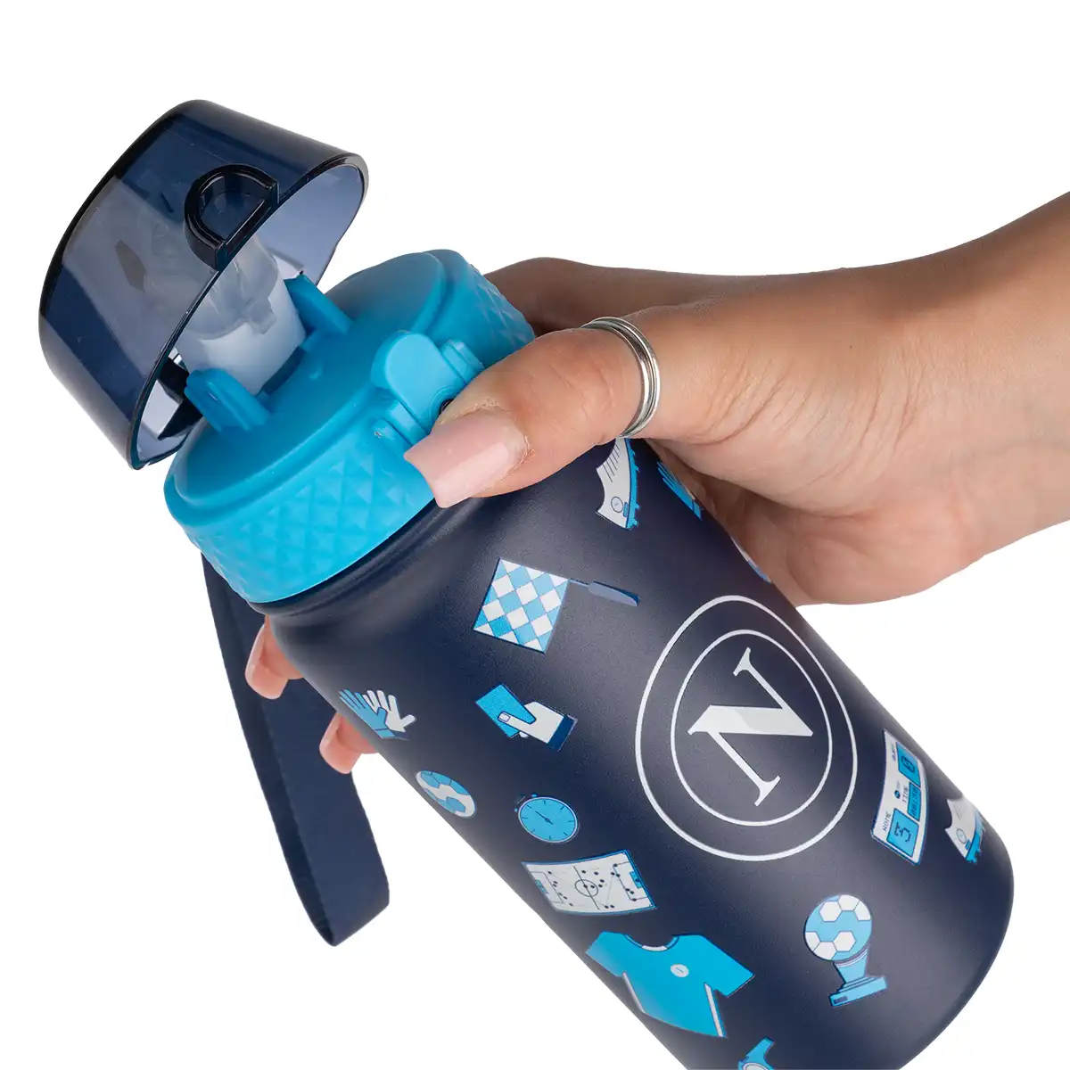 borraccia-termica-bambini-ssc-napoli-blu-dettaglio