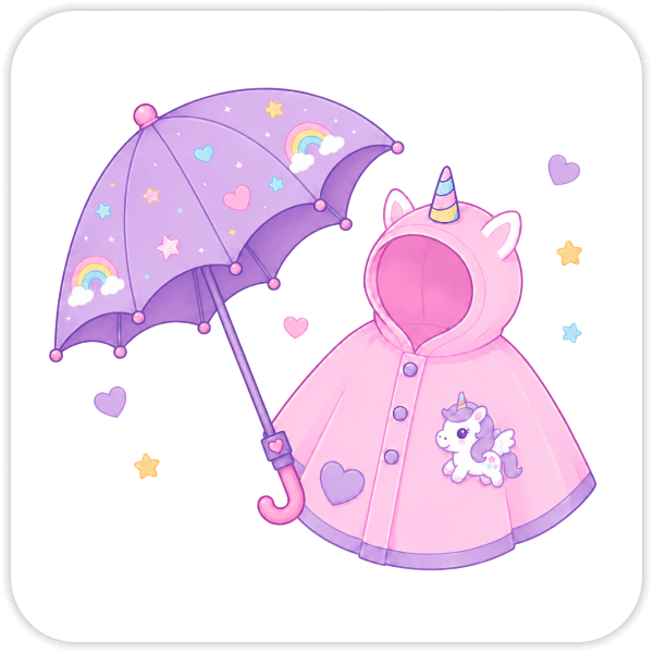 Unicorn Collection Accessori coordinati
